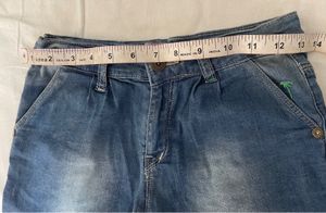 Blue Denim Shorts