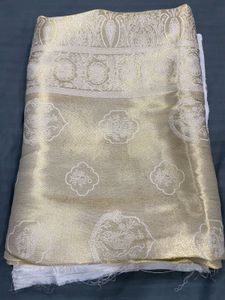 Beautiful Peacock print Designer Silk Saree