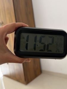 Digital Alarm Clock with Temp Display