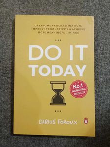 Do It Today by Darius Foroux