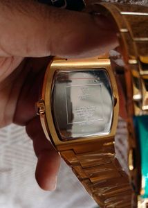Original Guess Gold &amp; Green Watch