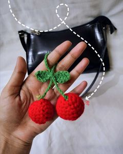 Cherry Bag Charm 🍒🍒
