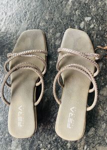 Sparkly Strappy Heeled Sandals party wear footwear