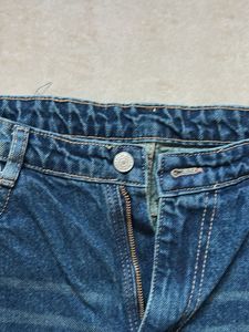 Blue Distressed Denim Jeans