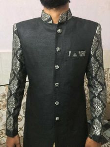 Sherwani In Black