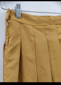 Pleated Mini Skirt