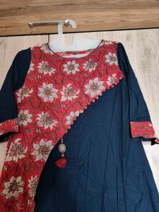 Long Pure Cotton Kurti