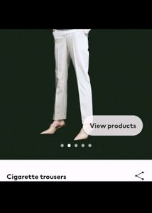 PRICE DROP!! !!Women Beige Ciggerate Trousers
