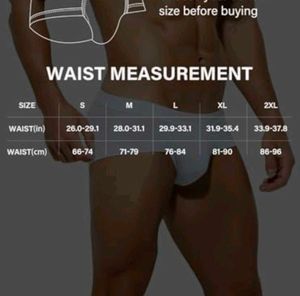 Men's White Trunks Underwear