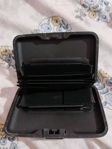 Blue Card Holder Wallet