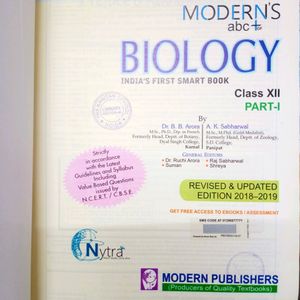 Part 1 - Modern Abc Biology NEET