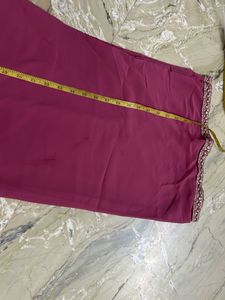 Embroidered naira cut sharara set
