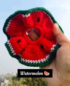 Handmade Crochet Scrunchie