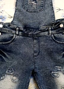 Trendy Ripped Blue dangree