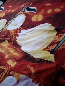 Glace Cotton Bedsheet Queen Size With 2 Pillows