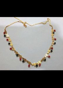 Gold Plated Necklace &amp; KurtiesSet