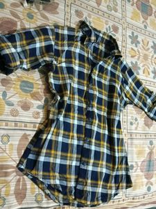 Classic Plaid Button-Up cheques Shirt