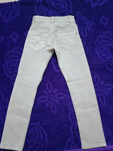 Stylish Light Green Denim Jeans