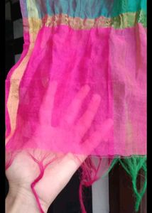 Vibrant Checked Dupatta