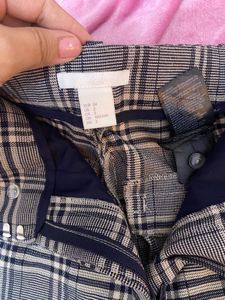 H&amp;M Plaid Trousers