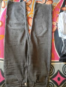 Gray Denim Jeans