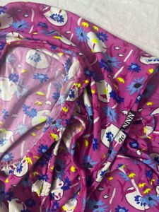 Fun Patterned Girls' Play Romper