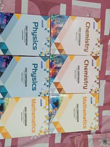 Allen Physics, Chemistry, Math Books