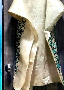 Embroidered Kurta Fabric Set