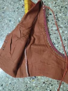 Price dropped Maroon Silk Saree with Gold Border