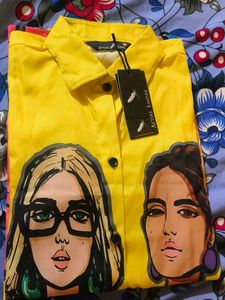 yellow shirt XL size