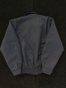 Classic Navy Bomber Jacket with Logo