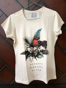 Tropical Print T-Shirt