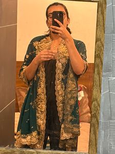 Vintage suit set with farshi salwar