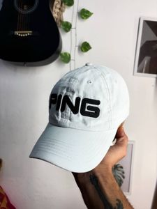 PING White Baseball Cap