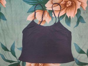 Shein Adjustable Spaghetti Strap Crop Top &amp; Pyjama
