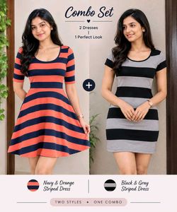 ✨ Stylish Combo Set – 2 Dresses at One Deal! ✨
