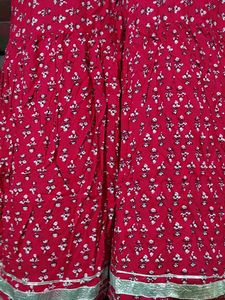 magenta palazzo pants and dupatta set