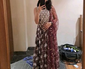 Elegant Printed Lehenga Choli Set