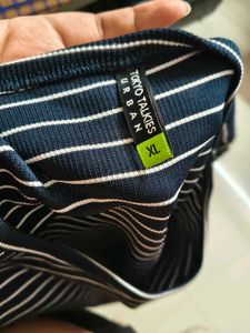Striped Crew Neck T-Shirt