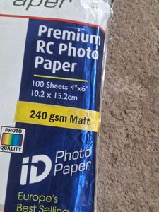 RC photo paper