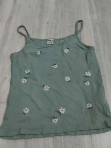 Cute Floral Camisole Top