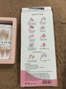 Gel Nail Wraps &amp; LED Lamp Set 2 pack