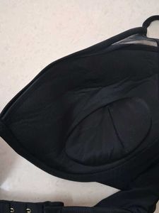 32D ThirdLove Black Mesh Bra