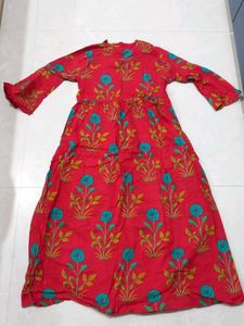 Vibrant Floral Kurta