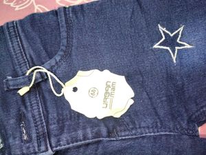 Cute Star Jeans for Girls