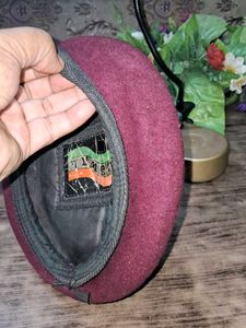 Classic Burgundy Beret of 1