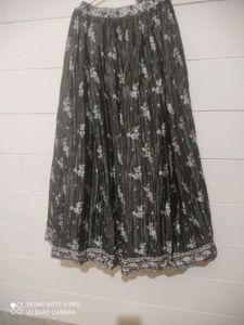 Lehnga For Mehndi Function With Digital Print