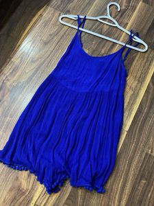 Vibrant Blue Jumpsuit
