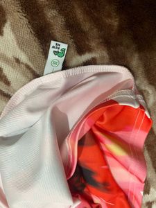 NEWME Floral Strapless Mini Dress