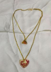 Beautiful Double Layer Chain Pendant